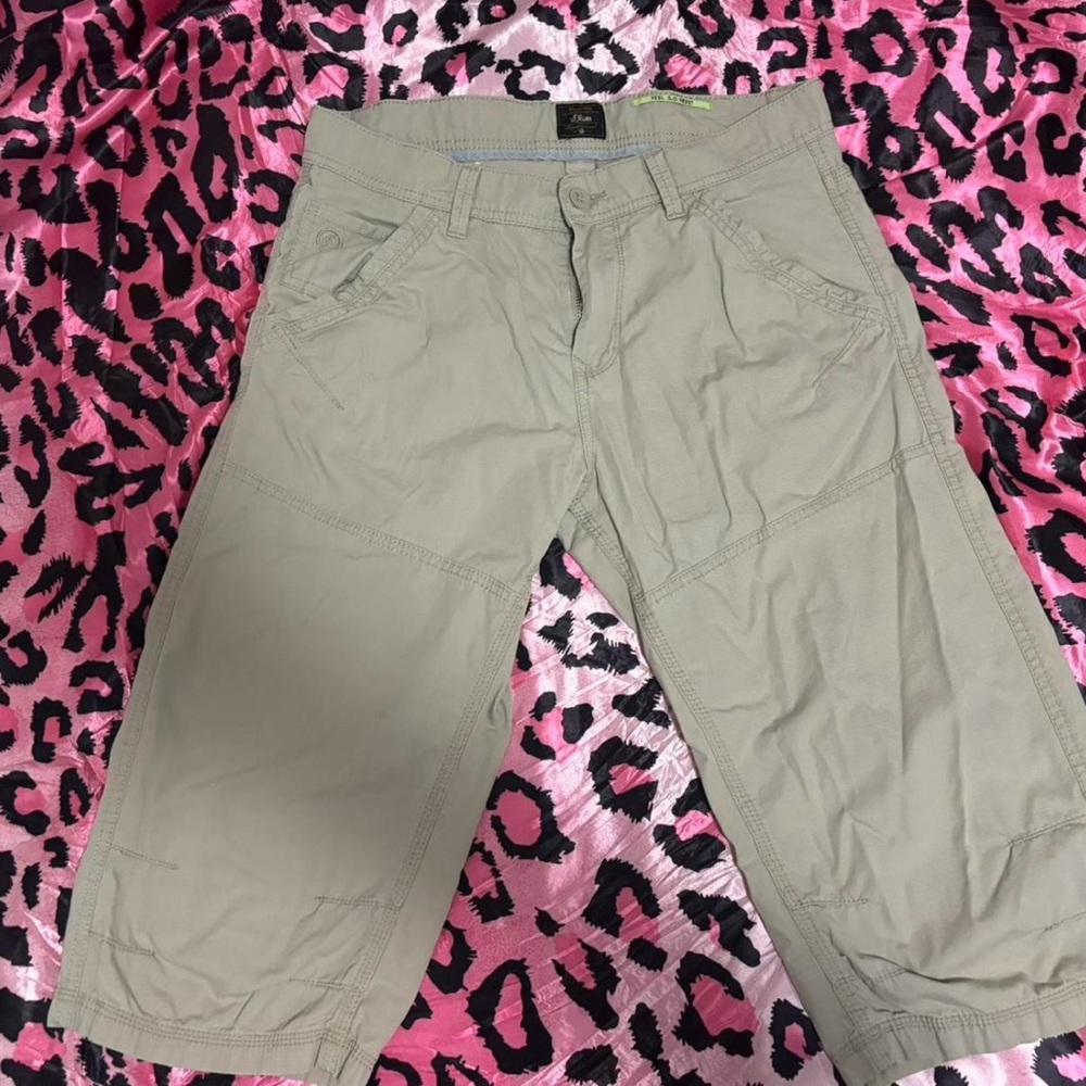 S.Oliver Khaki Capri
